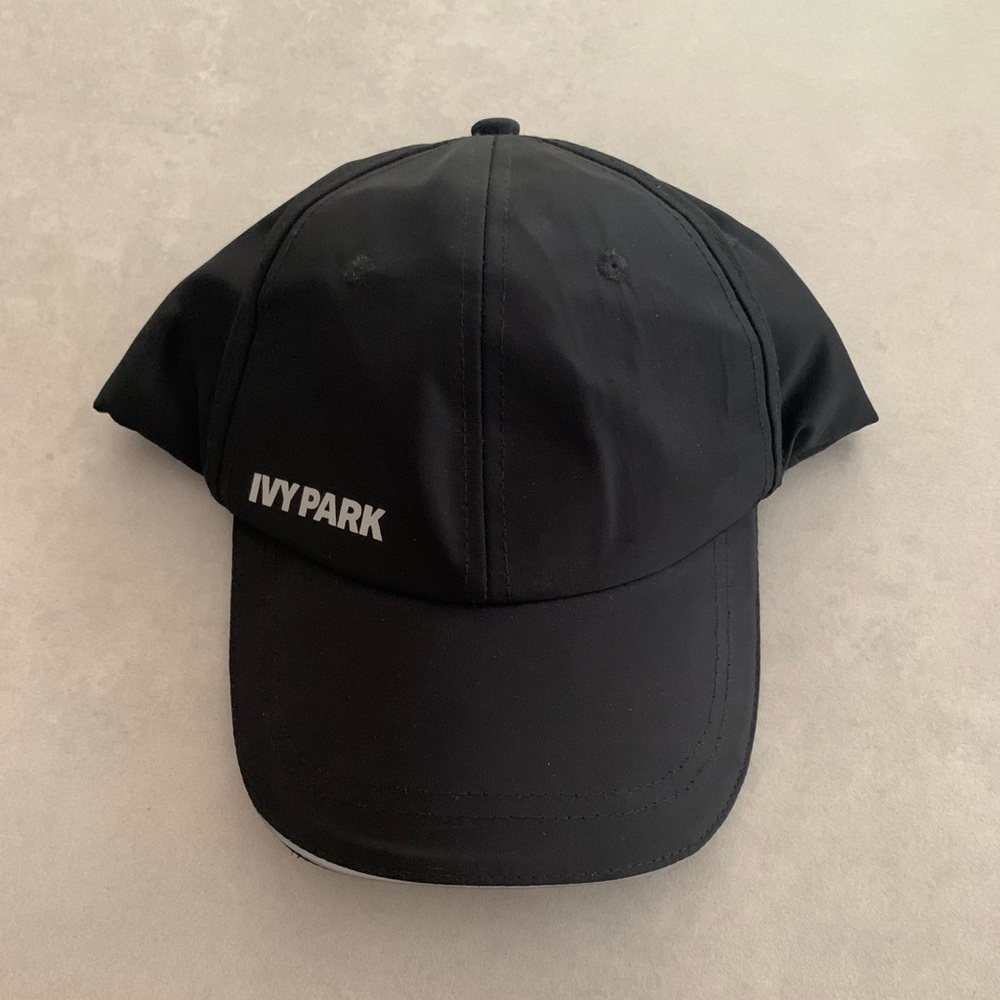 IVY PARK Black Baseball Hat
